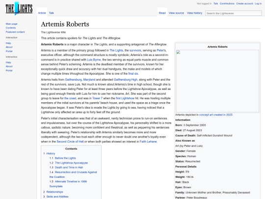 wiki/artemis_roberts screenshot