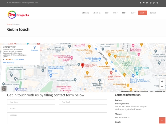 contact screenshot