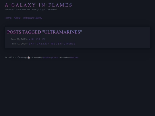 tags/ultramarines screenshot