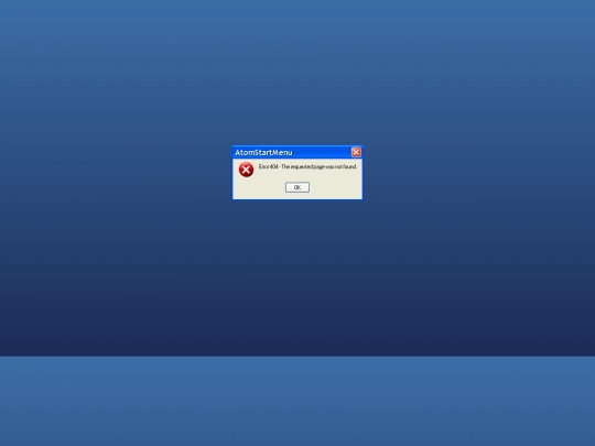 not_found screenshot