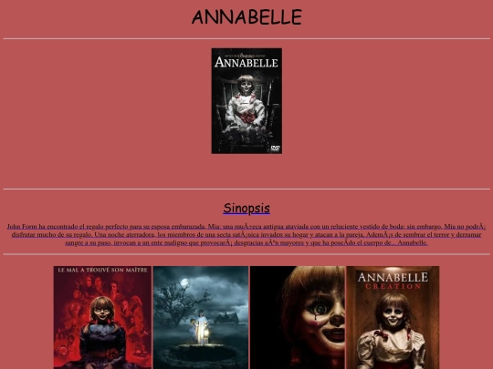 prac6/Annabelle screenshot