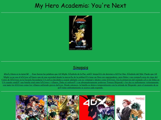 prac6/MyHeroAcademia screenshot