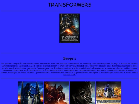 prac6/Transformers screenshot