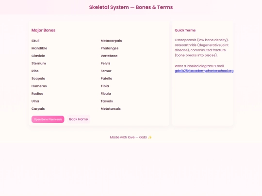 medical-skeletal screenshot