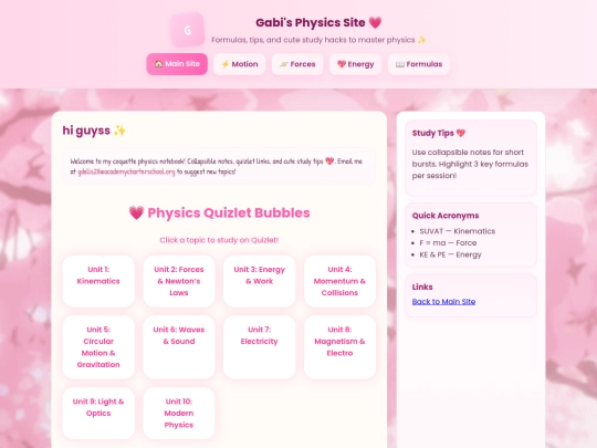physics screenshot