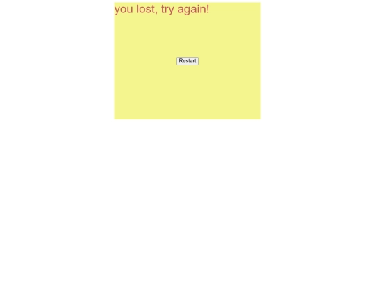 ponggameover screenshot