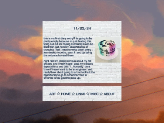 DIARY screenshot