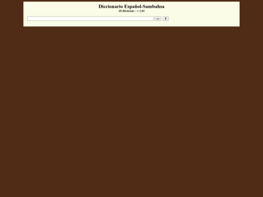 curs/JS-dictionar - Espaniol-Sambahsa screenshot