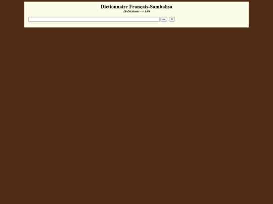 dict/JS-dictionar - Franceois-Sambahsa screenshot