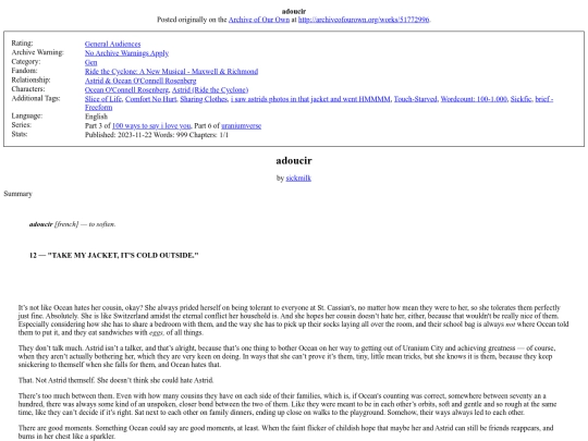 fanfictionarchive.html/adoucir screenshot