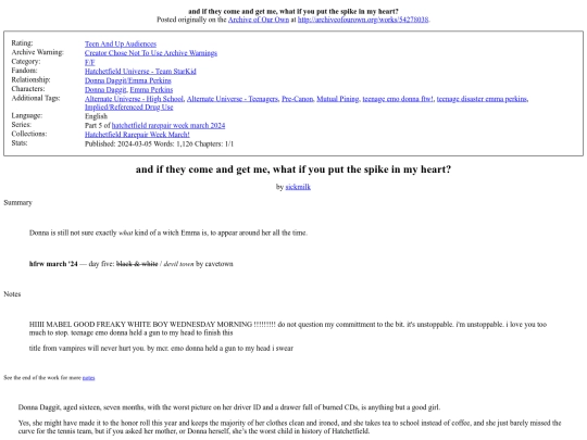 fanfictionarchive.html/and_if_they_come_and_get screenshot