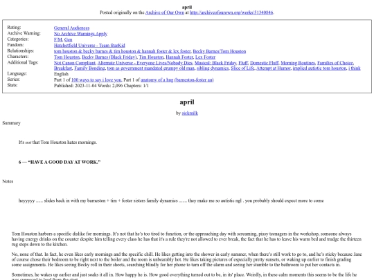 fanfictionarchive.html/april screenshot