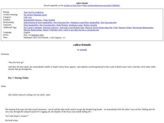 fanfictionarchive.html/calico friends screenshot