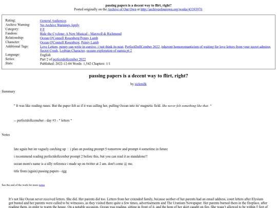 fanfictionarchive.html/passing papers is a screenshot