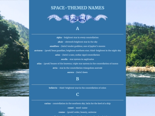 name database/SPACETHEMED screenshot