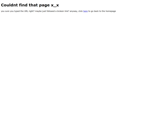 not_found screenshot