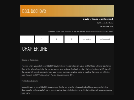 badbadlove screenshot