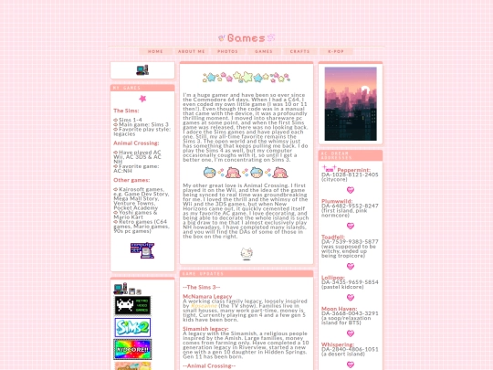 games screenshot
