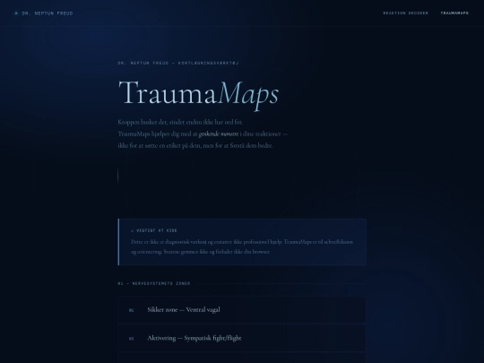 TraumaMaps screenshot