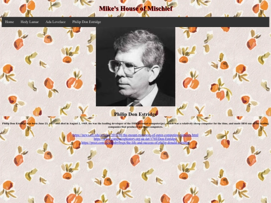 PhilipDonEstridge screenshot