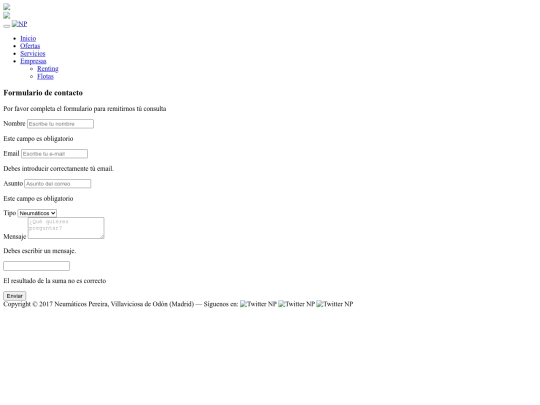 contacto screenshot