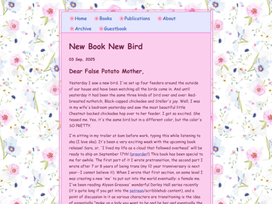 posts/2025-09-03-New-Book-New-Bird screenshot