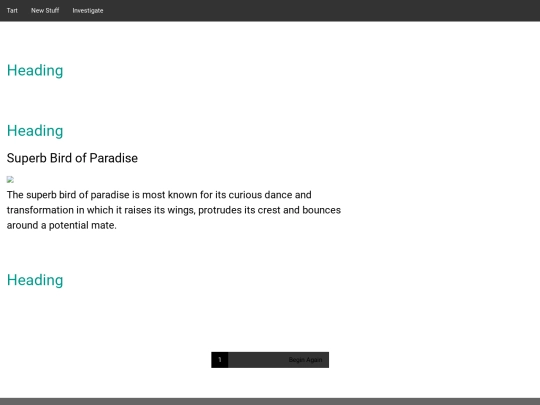 information screenshot