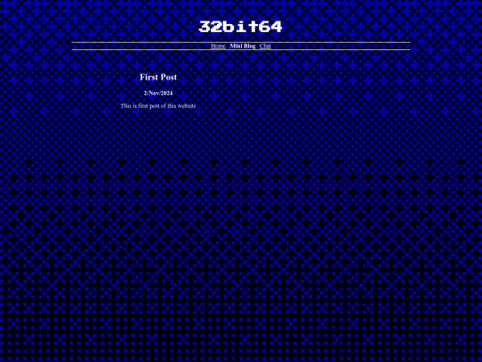 mini_blog screenshot