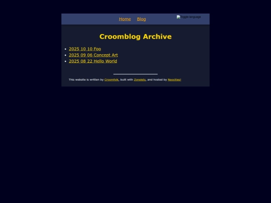 blog screenshot