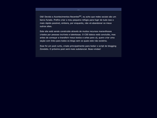 posts/pt/2025-08-22-Hello-World screenshot