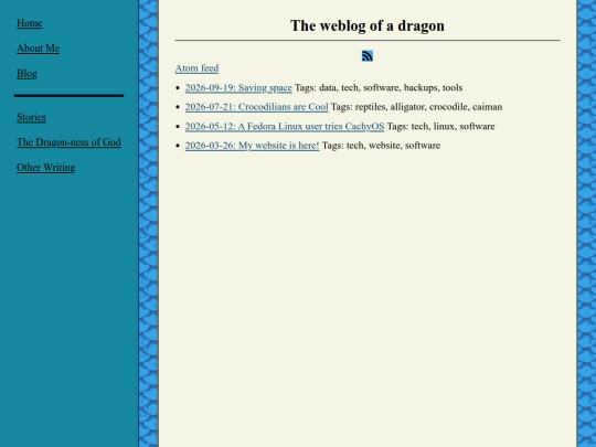 blog screenshot