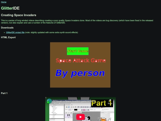 spaceinvaders screenshot