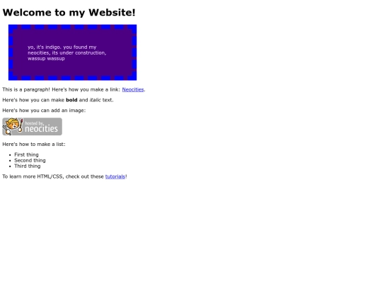 index screenshot