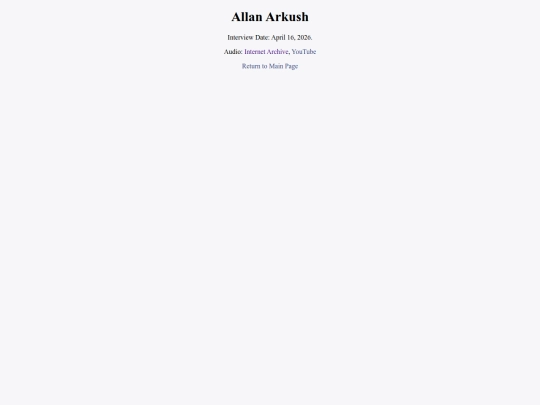 Transcripts/AllanArkush2026 screenshot