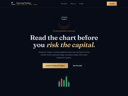 Universaltrader.com screenshot