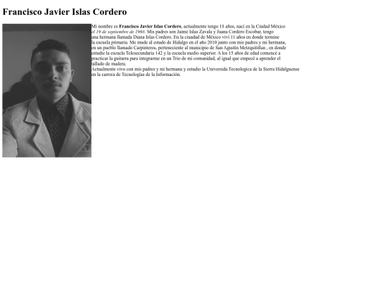 portafolio/Paginas/Biografia screenshot