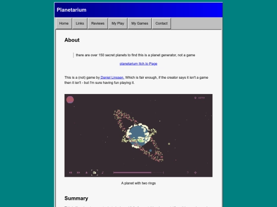 game_reviews/sim_game/planetarium/planetarium screenshot