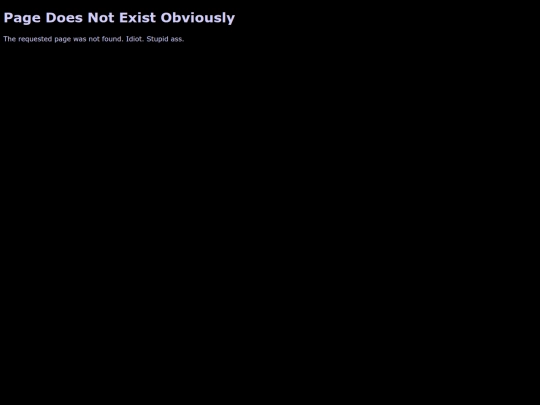 not_found screenshot