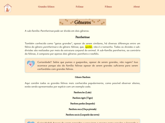 pantherinae screenshot