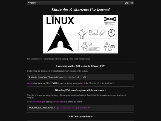 articles/linux_tips screenshot
