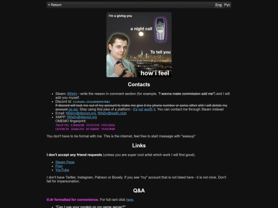 contacts screenshot