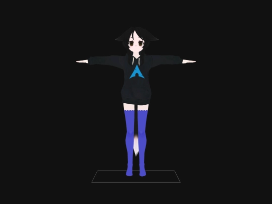 models/linux_miko/vrmviewer screenshot