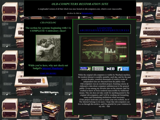oldcomps/home screenshot