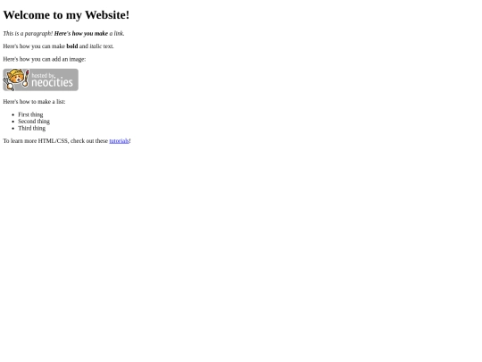 test screenshot