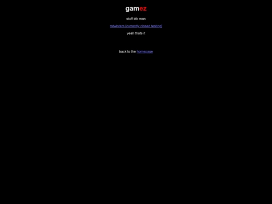 games screenshot