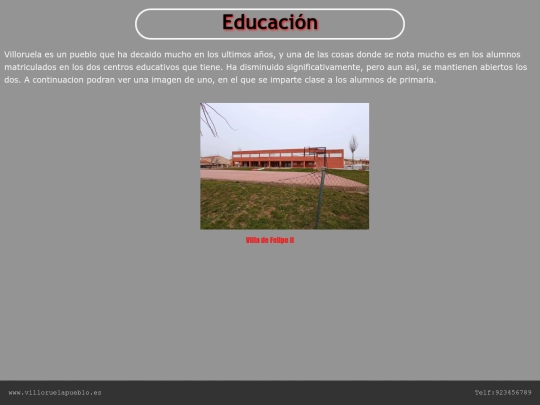 Educacion screenshot