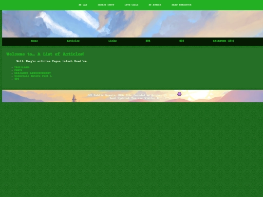 list screenshot