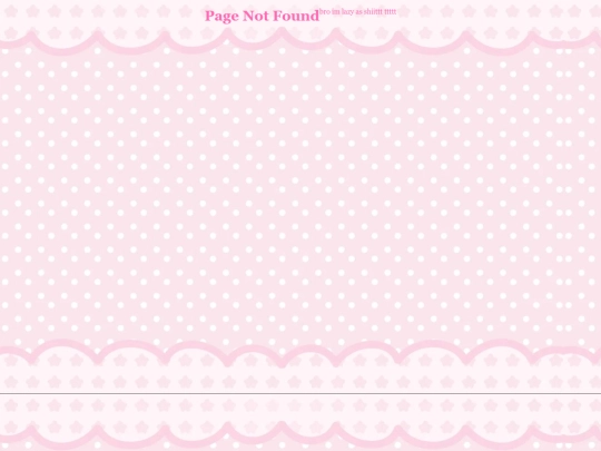 not_found screenshot