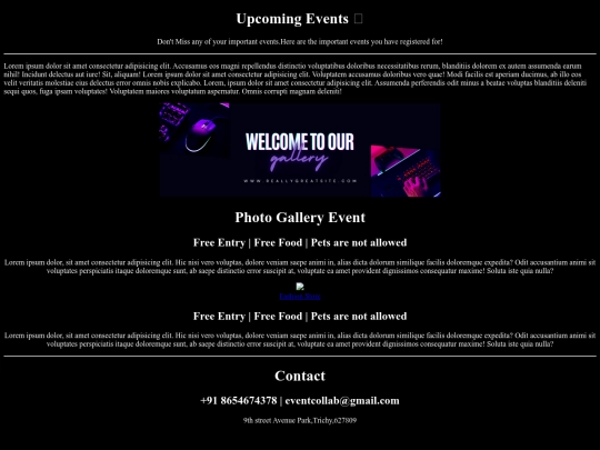 event/event screenshot