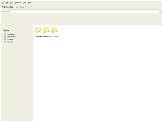 apps/explorer screenshot